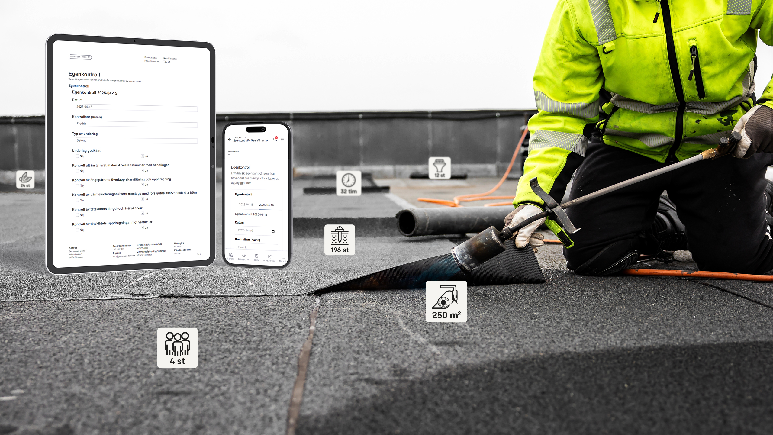 Takbranschens digitala projektverktyg Entrea är nu bättre än någonsin