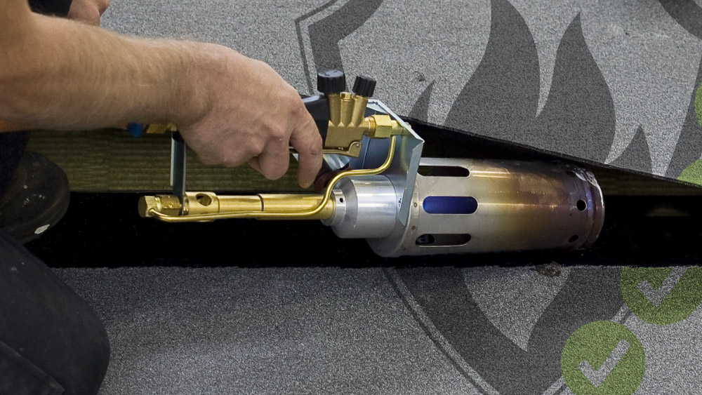 Minimal eldfara på taket när reglerna följs