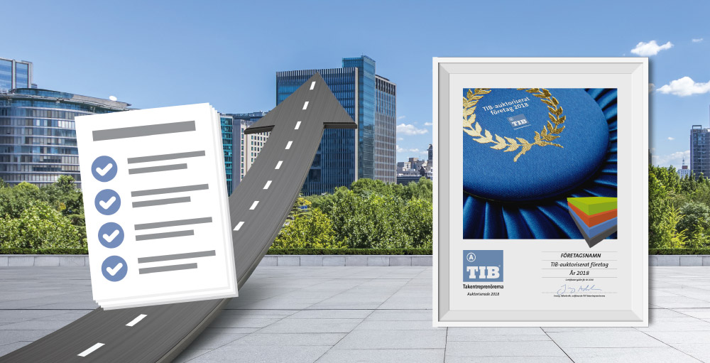 Enklaste vägen till en trygg upphandling  – välj en TIB-auktoriserad takentreprenör
