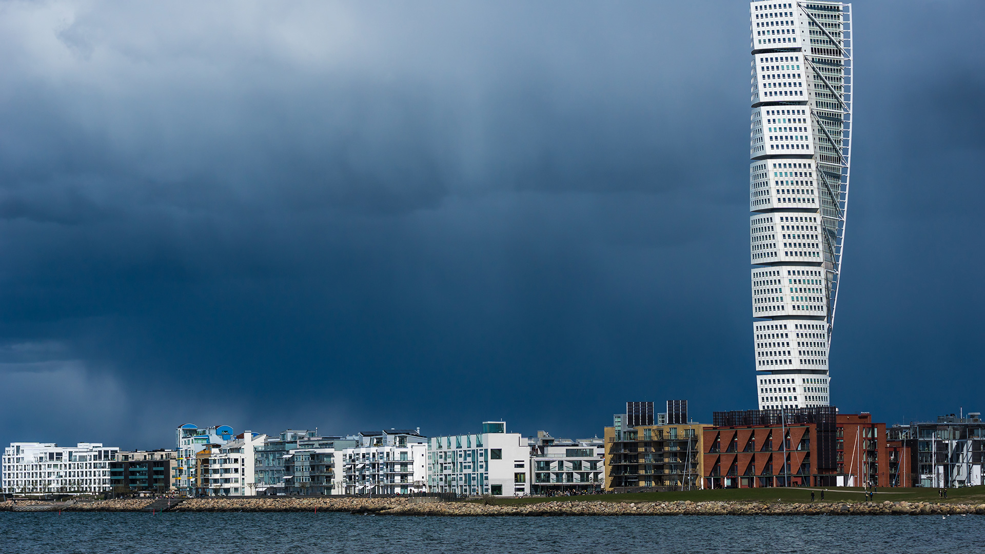 Gröna tak och annan grön infrastruktur bidrog till färre skador från häftiga skyfall i Malmö